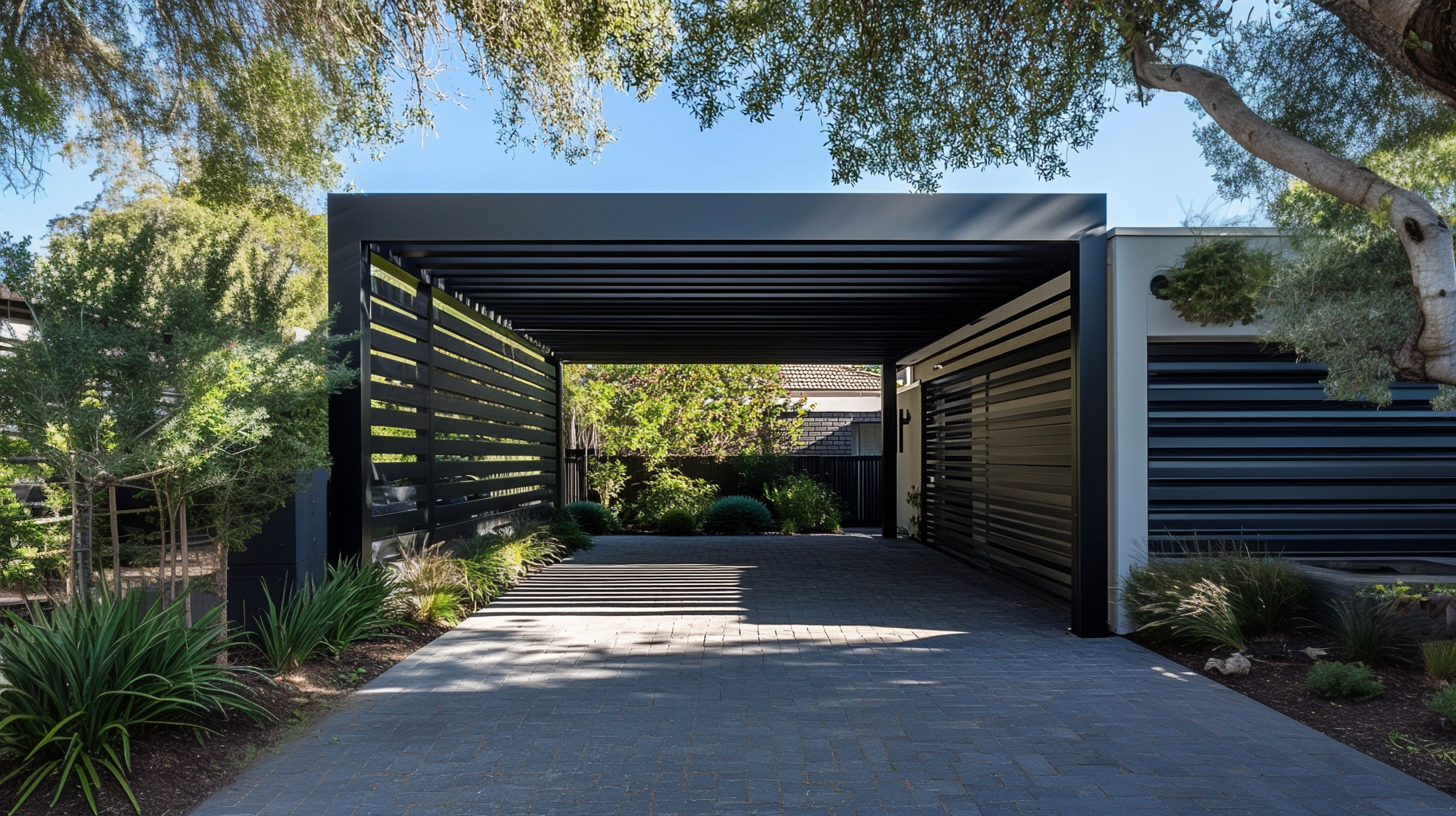 Individuelles Carport